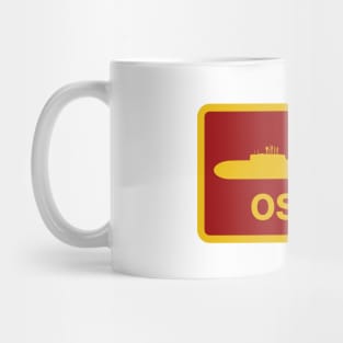 Oscar II Class Submarine Patch Mug